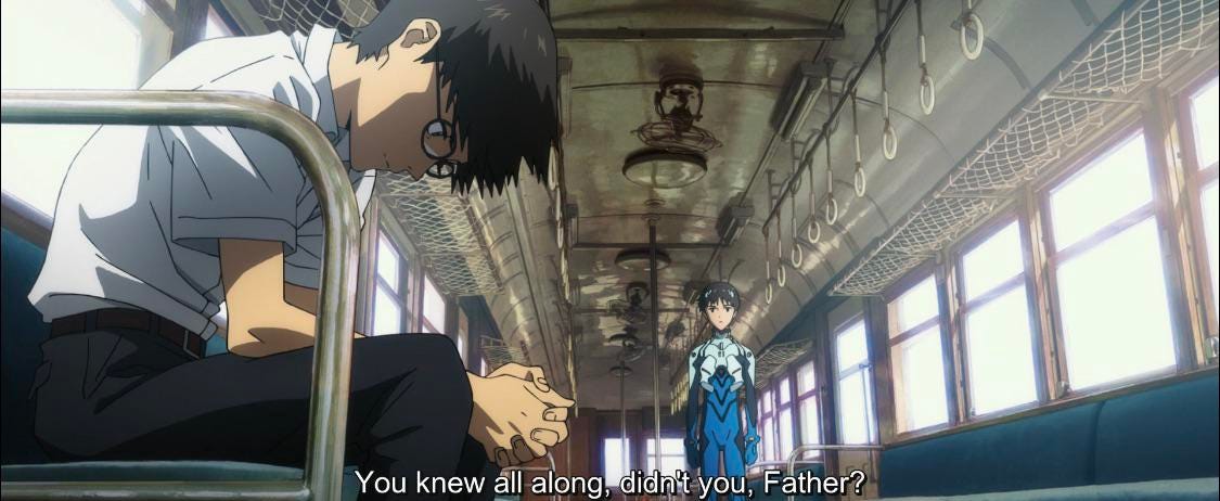 screenshots of the 3.0 + 1.0 movie that i loved so much : r/evangelion