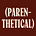 Parenthetical