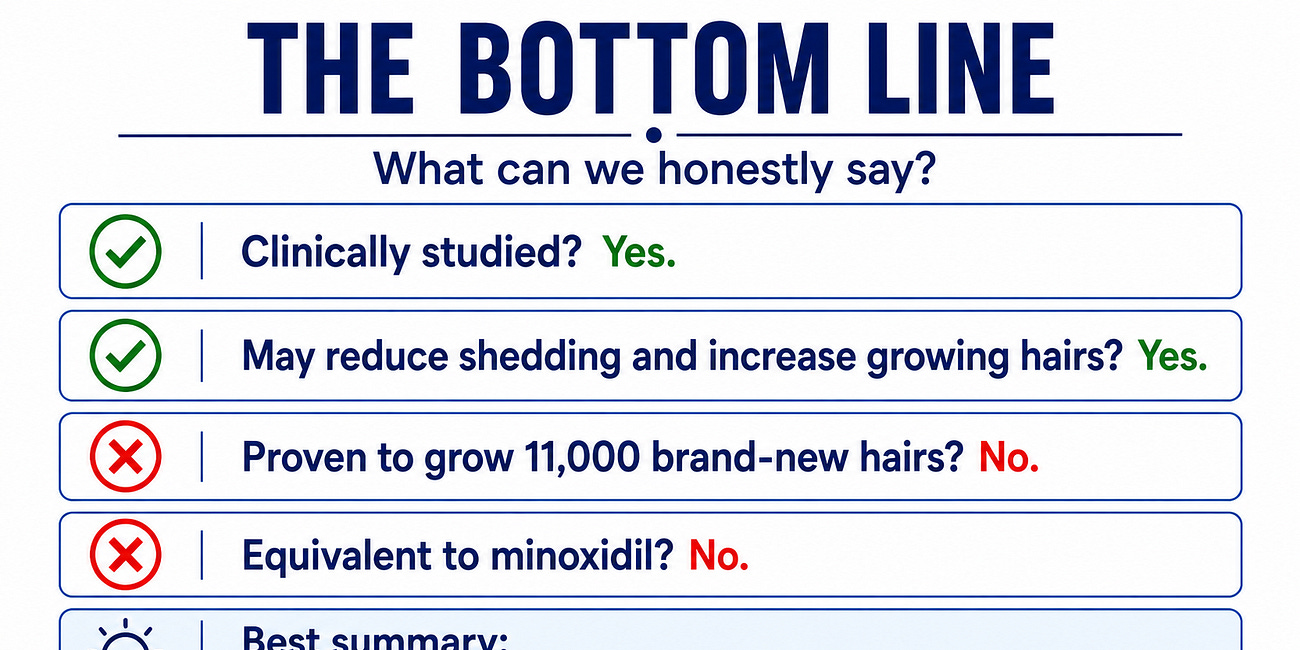 Indulekha and the Claim of 11,000 New Hairs: What Does the Study Really Show?