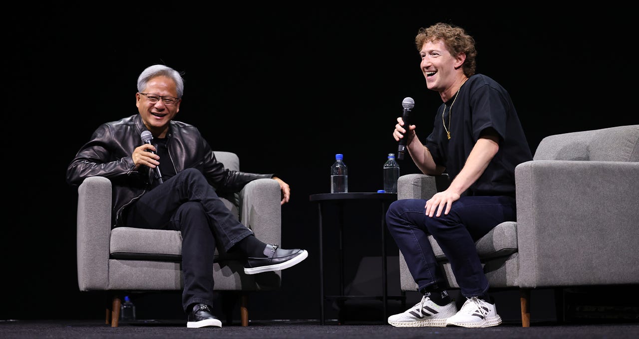 Creators to Have Personalized AI Assistants, Meta CEO Mark Zuckerberg Tells  NVIDIA CEO Jensen Huang | NVIDIA Blog