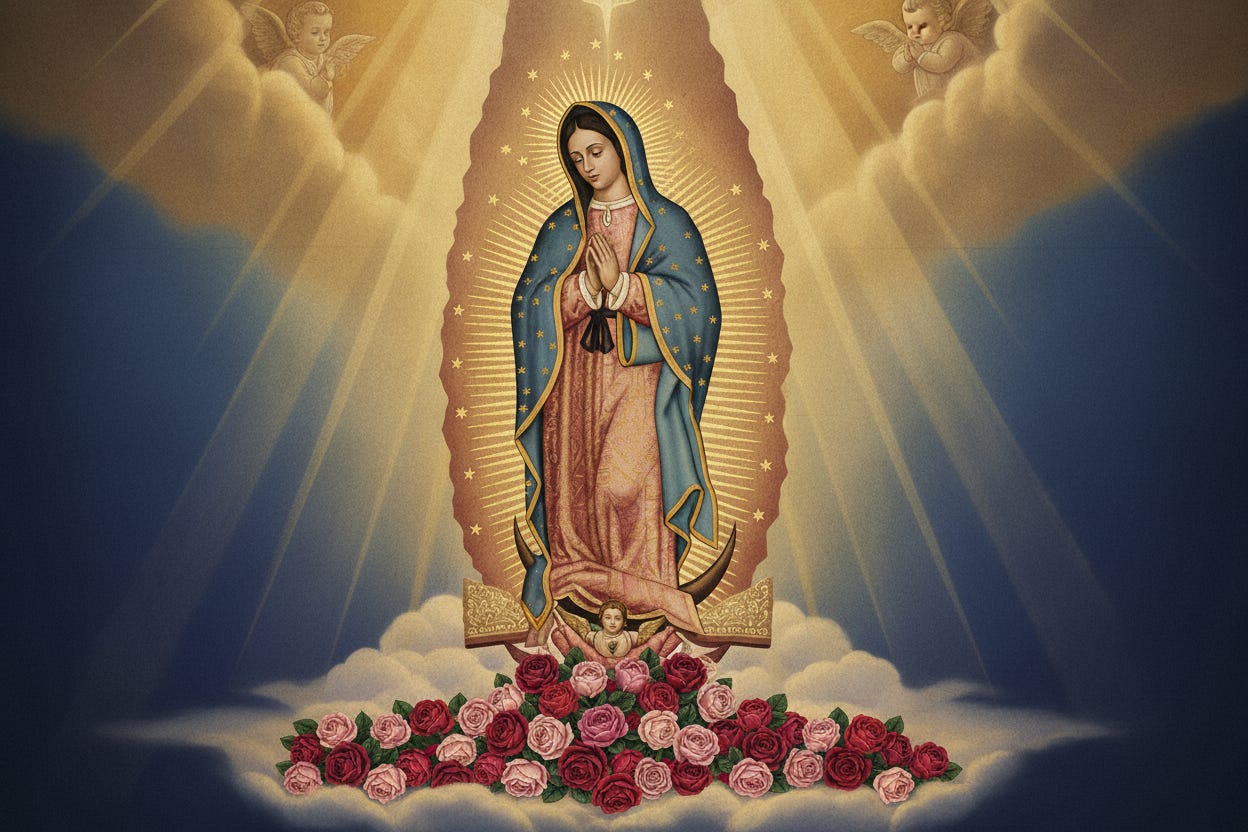 Miracle of the Roses and the Tilma Of Saint Juan Diego