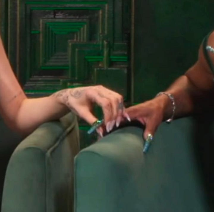 Holding space for the lyrics of defying gravity