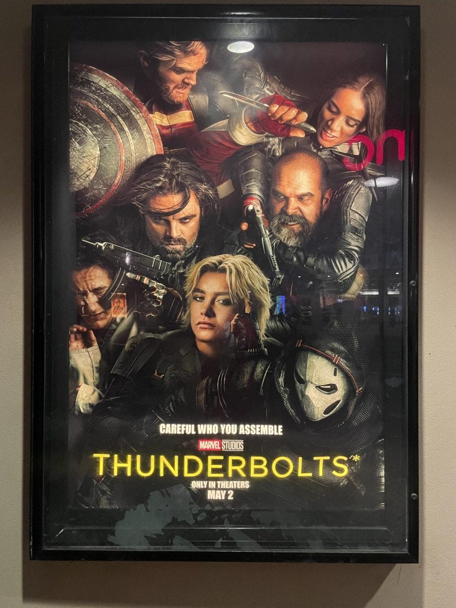 “Thunderbolts*,” released on Friday, May 2, is currently playing in theaters nationwide. The film is the 36th installment to the Marvel Cinematic Universe, which started 17 years ago after the release of "Iron Man" on May 2, 2008. (Erica Lee | The Union)