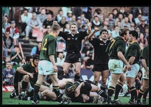 All Blacks' historic 1996 test series win in South Africa All Blacks' historic 1996 test series win in South Africa