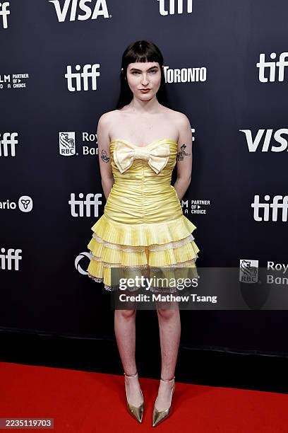 Ivy Wolk attends the premiere of "If I Had Legs I'd Kick You" during...  News Photo - Getty Images
