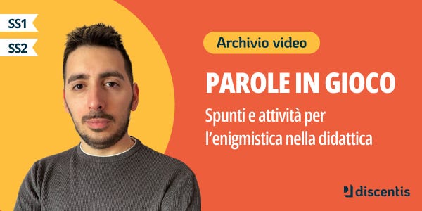 Banner webinar parole in gioco Banner webinar parole in gioco