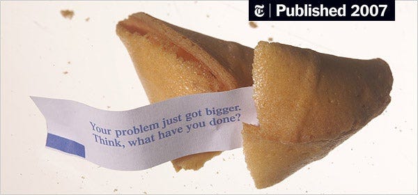 Don't Open This Cookie (Disastrous Day Inside) - The New York Times