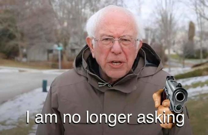 I am no longer asking Blank Template - Imgflip