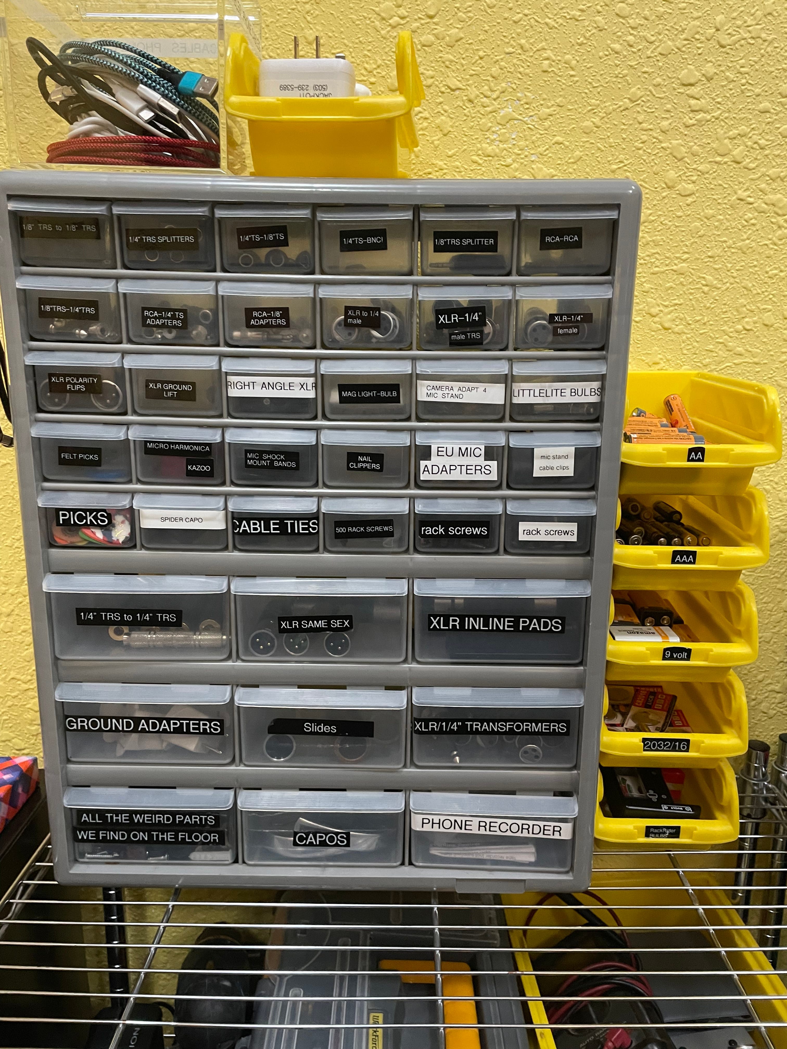 Keeping Jackpot! Recording Studio Organized