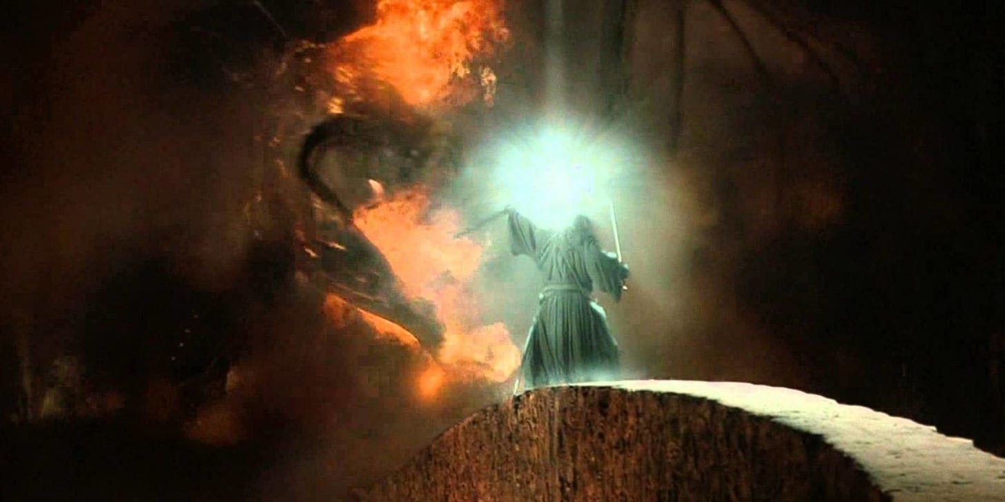 LOTR: Why Didn't Gandalf Warn The Others About The Balrog In Moria?