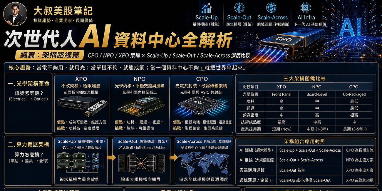 次世代 AI 資料中心全解析（總篇之架構路線）