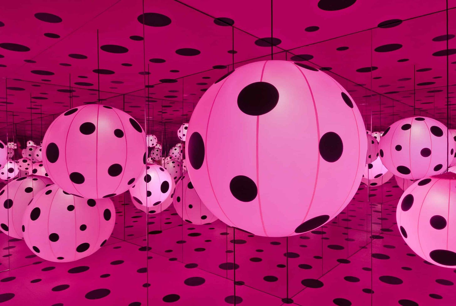 Existential Crisis or Comfort in Numbers? AGO's Yayoi Kusama: Infinity  Mirrors Exhibit Sparks Bold Ideas and Big Questions | Shedoesthecity