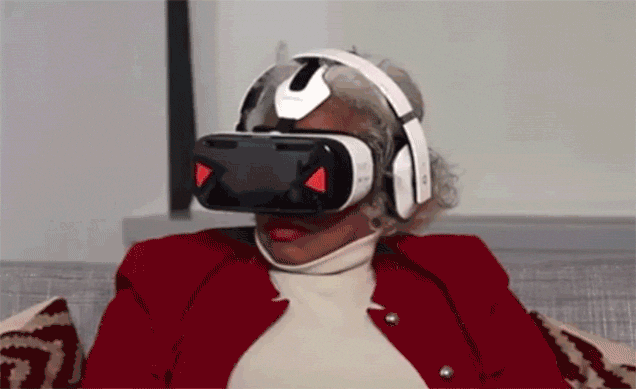 shocked virtual reality GIF shocked virtual reality GIF