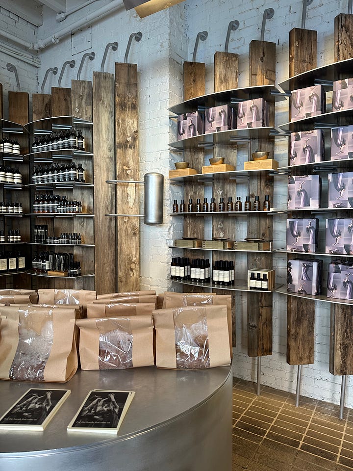 Aesop x Kindred Bakery - Mother's Day installation - Aesop Nolita