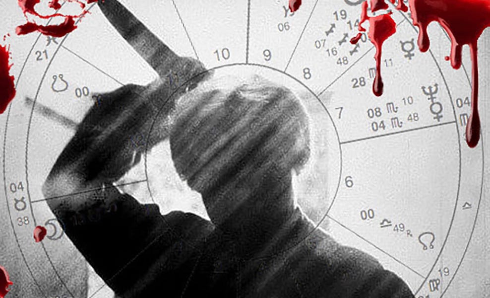 Hitchcock's Psycho has a horoscope Frederick Woodruff explains here on Substack