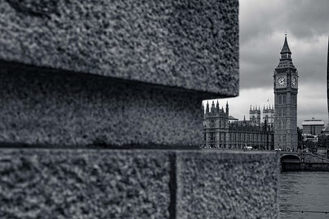 Various images showing negative space in street photography
