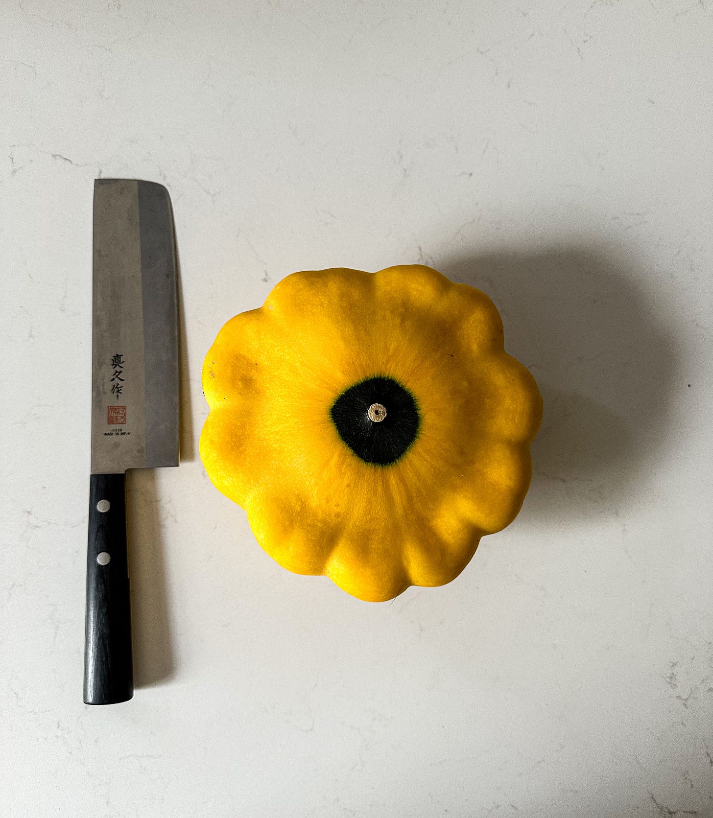 With knife, for scale