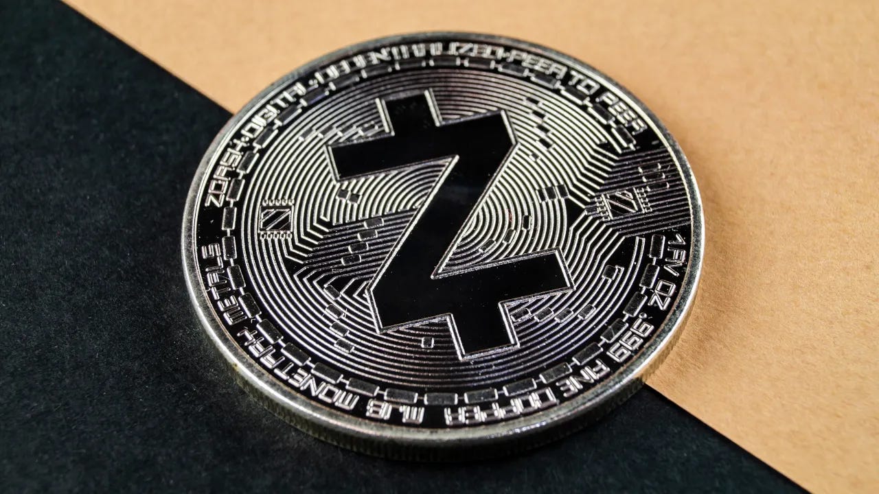 Zcash. Image: Shutterstock