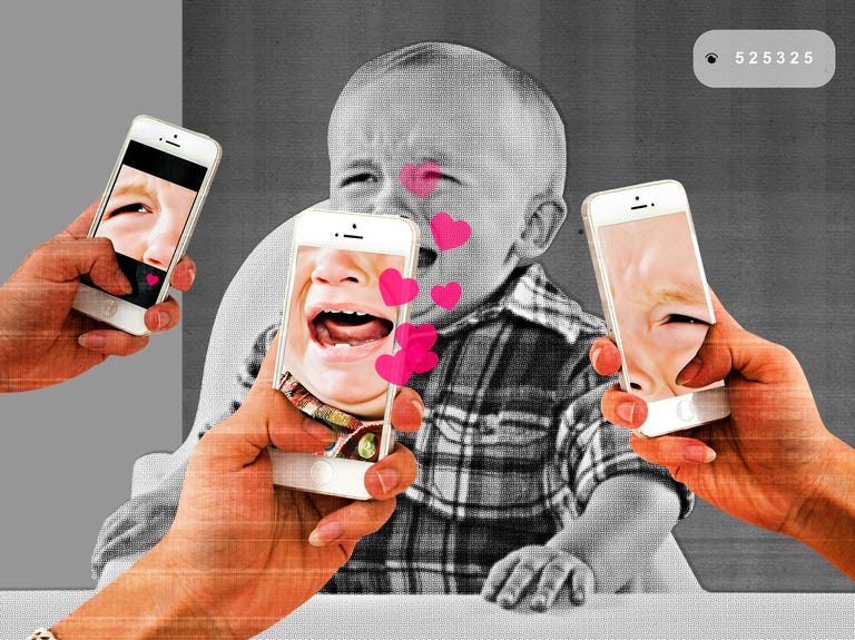 baby crying while mother films baby crying while mother films