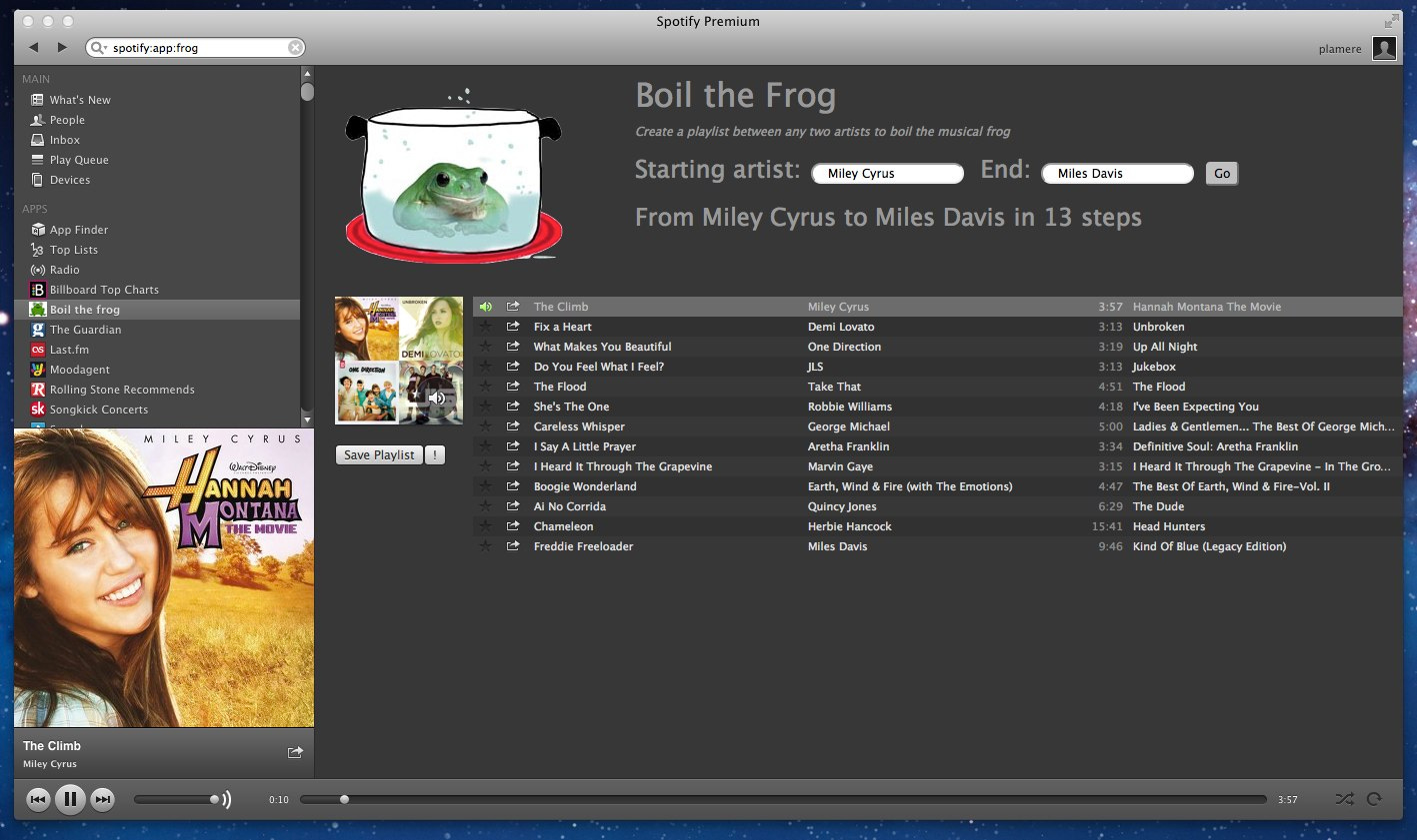 Spotify - Miley Cyrus – The Climb