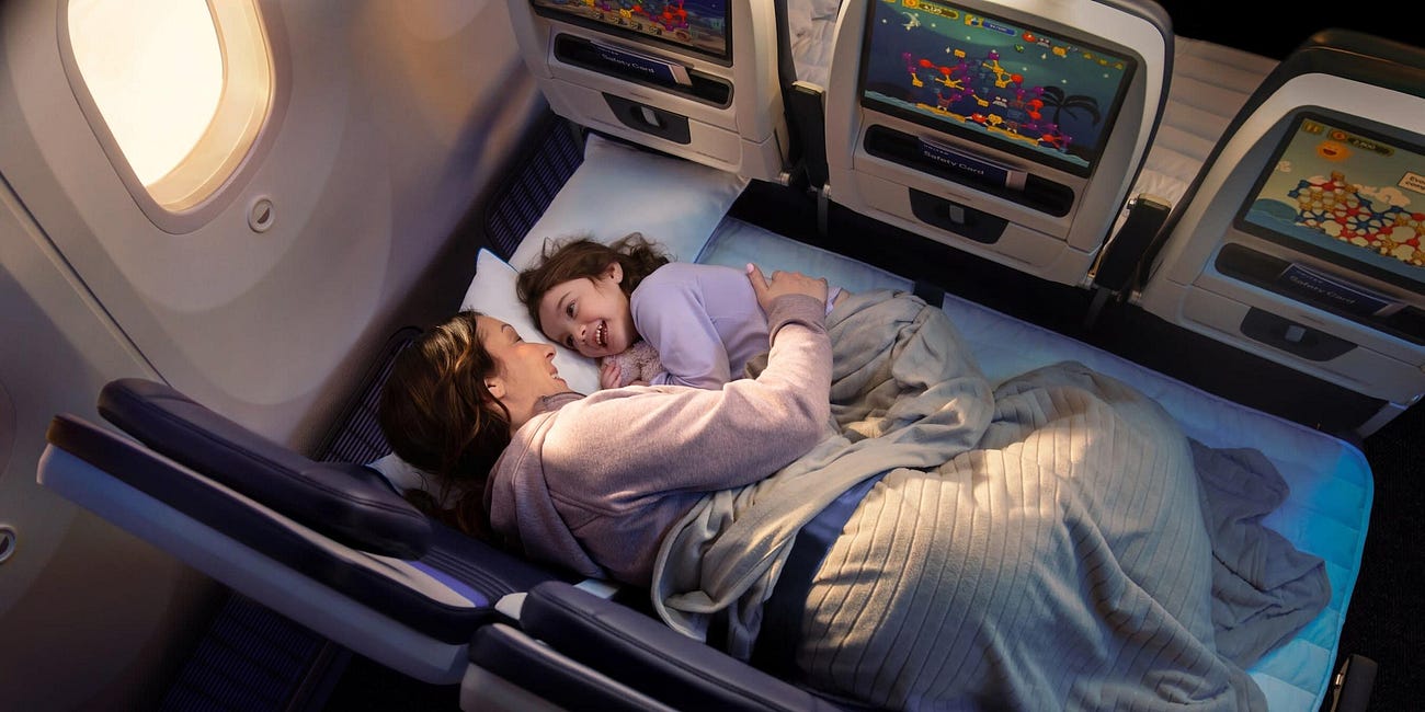 United Airlines introduces a new “relax row” for those who want a First Class experience in coach