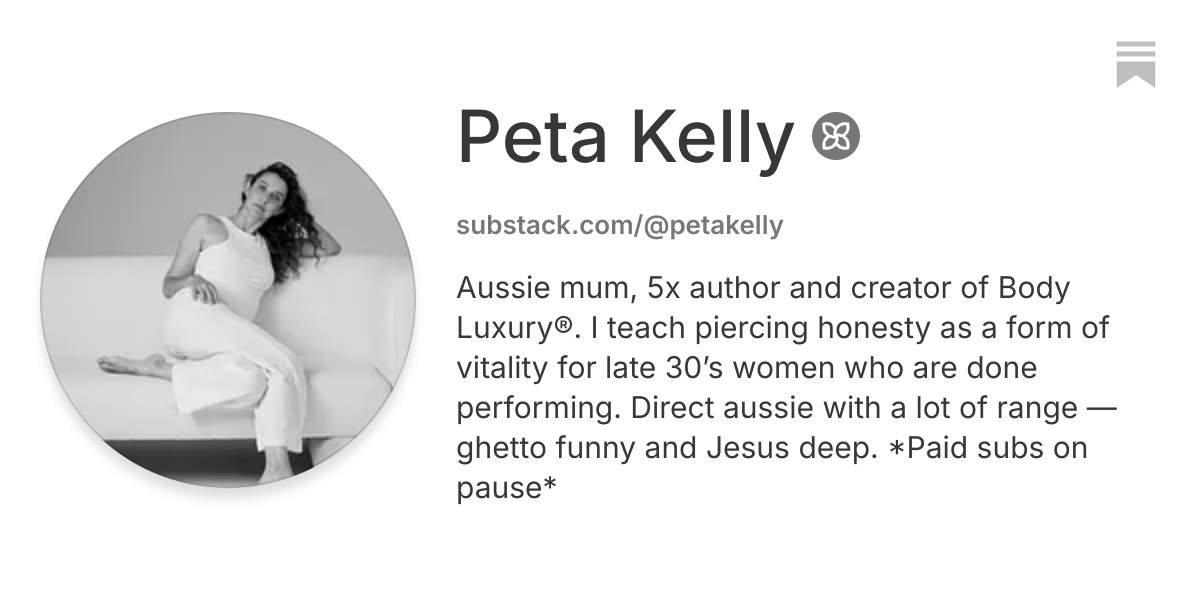 Peta Kelly | Substack