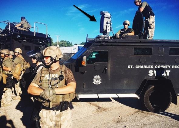 LRAD long range acoustic device sound cannons were used for crowd ...