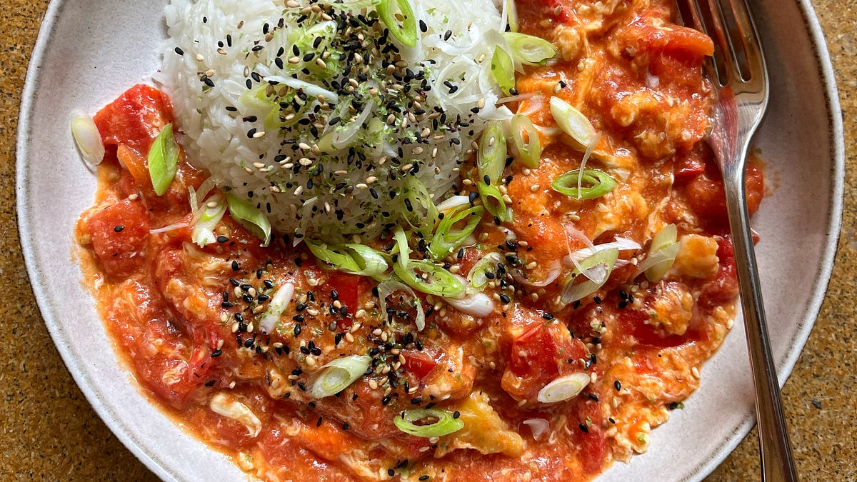 Chinese Tomato and Egg. - by Rachel Phipps - ingredient