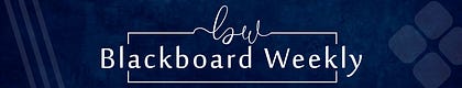 Noreen Palmer's Blackboard Weekly