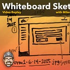 Sketchnote Lab Live Video Replay June 2025: Whiteboard Sketchnotes 