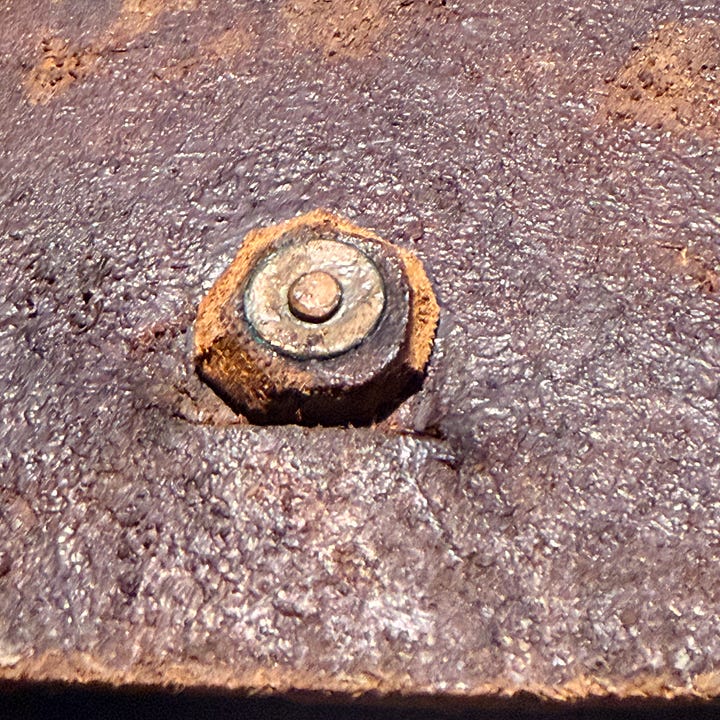 antique. leather for making my journal