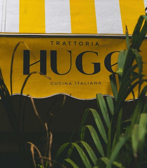 Italian themed cafés 