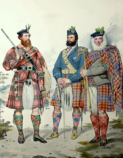 Vintage Clan Cameron Badges