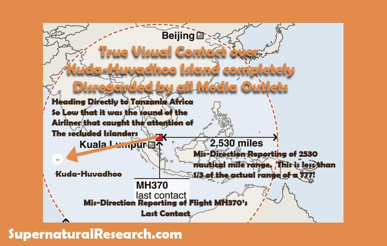 Range of 777 Flight MH370 misreported by all news agencies