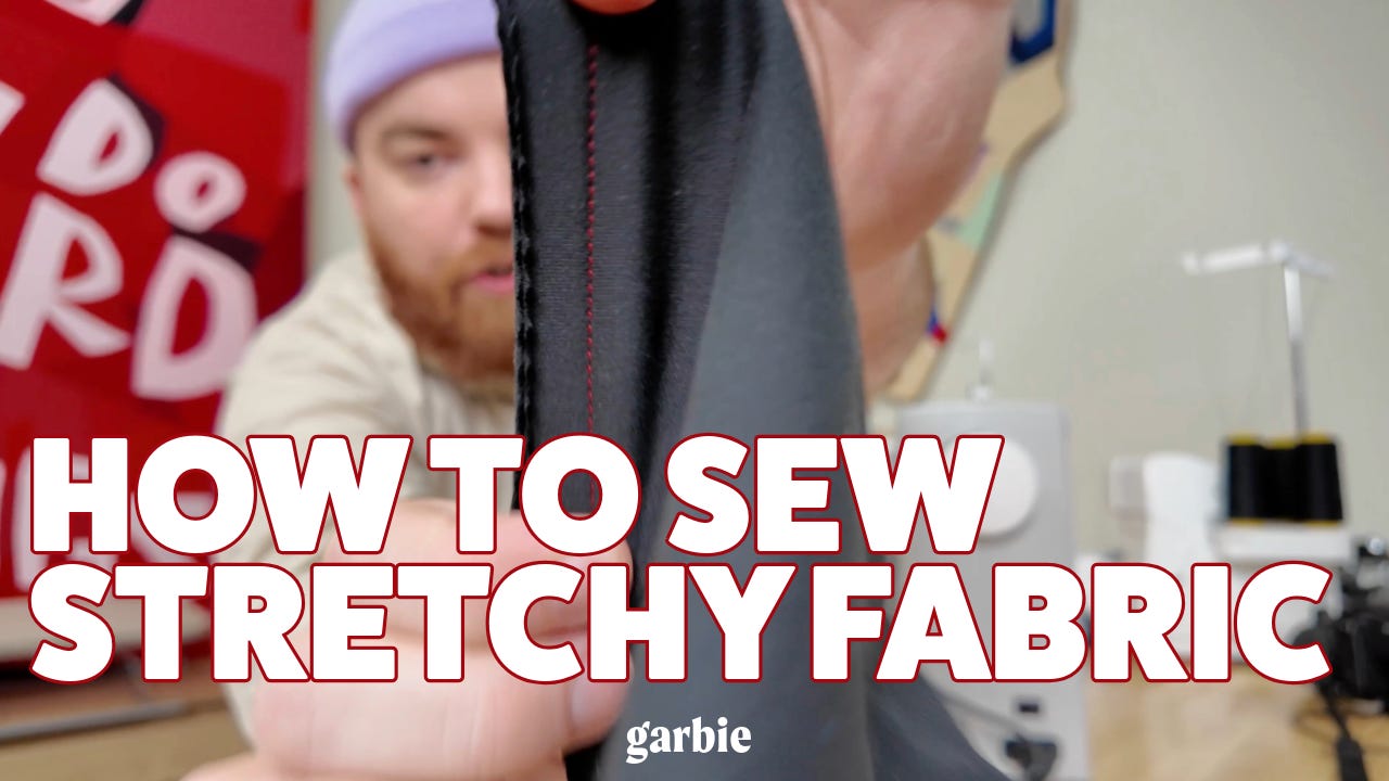 How to Sew with Stretchy Fabric - by Tanner Frost Bowen