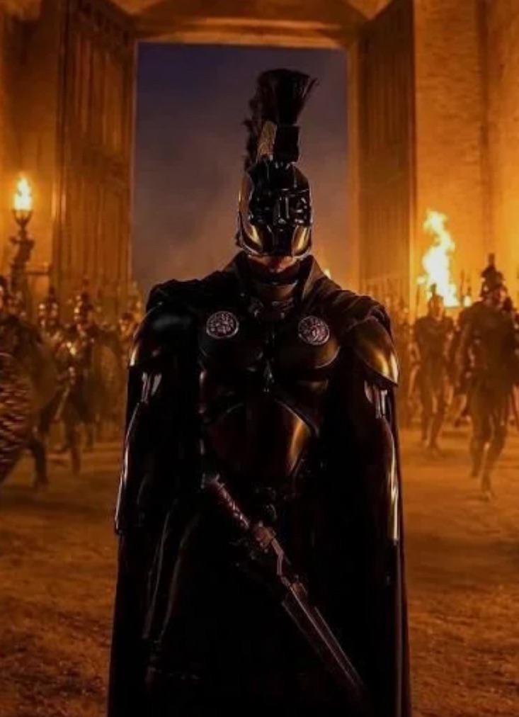 Agamemnon is the true hero of Nolan's Odyssey. He nobly sacrificed his daughter for favorable winds, bravely led the storming of the enemy city, and was tragically killed by a wicked wife Agamemnon is the true hero of Nolan's Odyssey. He nobly sacrificed his daughter for favorable winds, bravely led the storming of the enemy city, and was tragically killed by a wicked wife