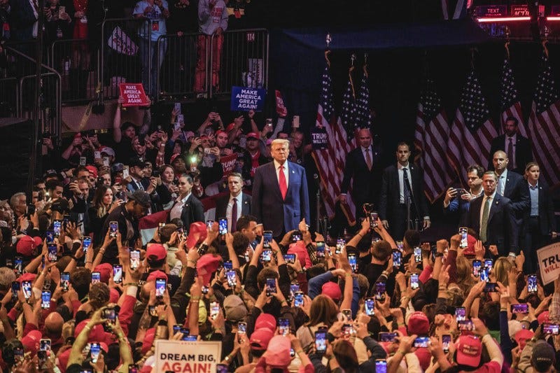 Trump's Madison Square Garden Rally: Photos