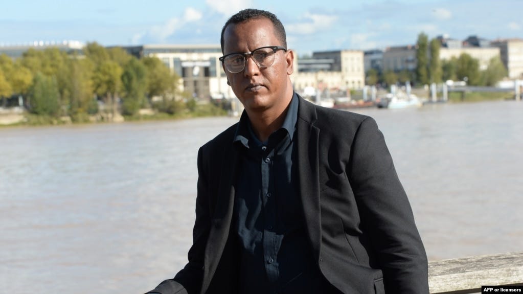Mauritanian blogger Mohamed Cheikh Ould Mkhaitir poses for a picture two months after he has been released from Mauritanian prison, Oct. 10, 2019, in Bordeaux, France. Mauritanian blogger Mohamed Cheikh Ould Mkhaitir poses for a picture two months after he has been released from Mauritanian prison, Oct. 10, 2019, in Bordeaux, France.