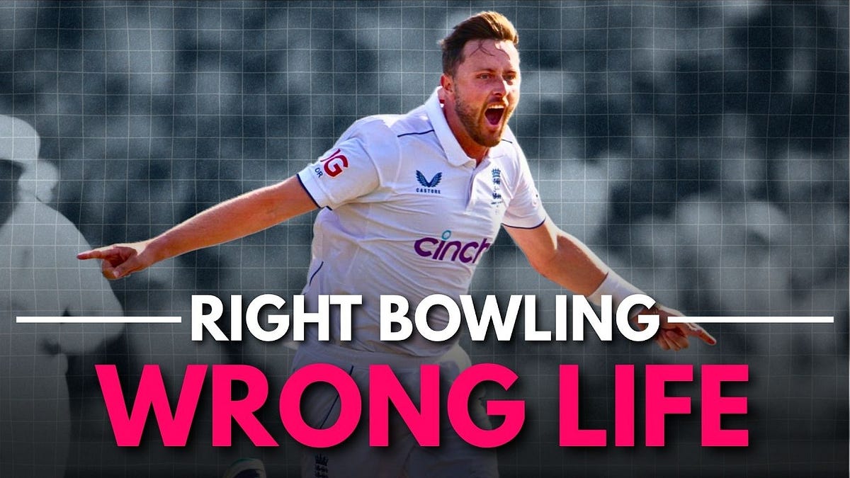 Ollie Robinson’s new ball love