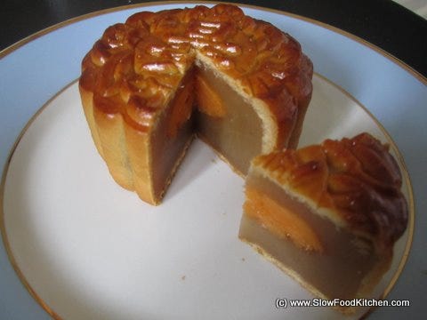 Lotus Seed Double Yolk Moon Cake