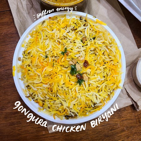Gongura Chicken Biryani