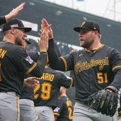 David Bednar earns the save David Bednar earns the save