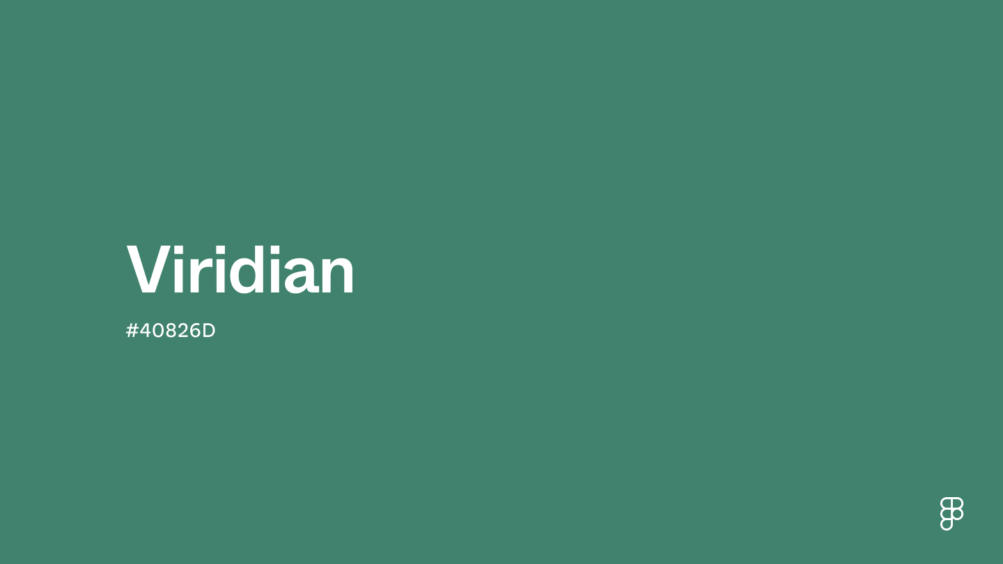 Viridian color