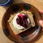 Cherry Almond Loaf 🍒