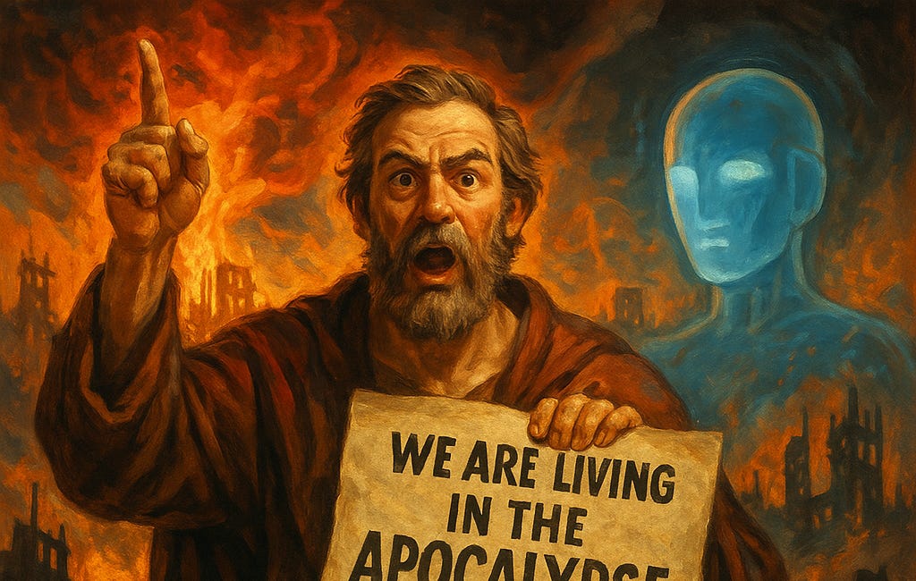 AI is the Sword of Revelation: The news I am bringing you today is that we are living in the Apocalypse!