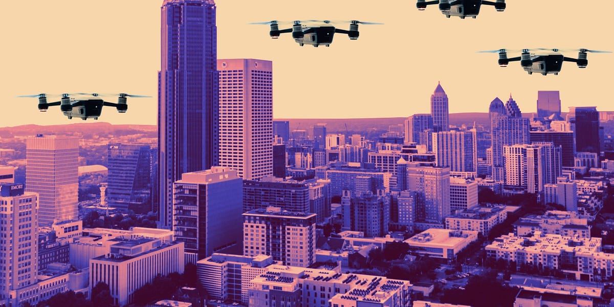 The AI Drones Used In Gaza Now Surveilling American Cities