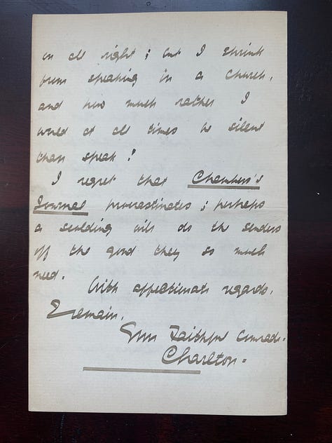 Ebenezer's January 12, 1891 letter written in tight cursive. 
