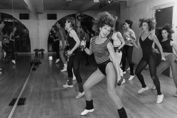 The Eternal Treadmill of Fitness Trends: From Hot Pants to Hot Mess - The  New York Times