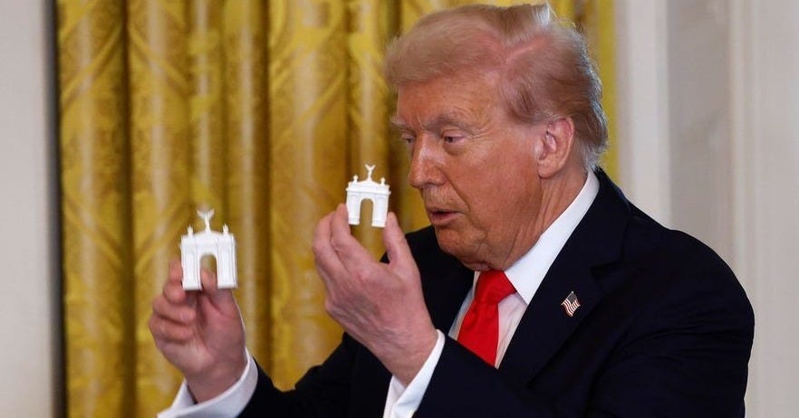 Vietnam War veterans sue to block Trump's proposed 'Triumphal Arch'  monument in DC