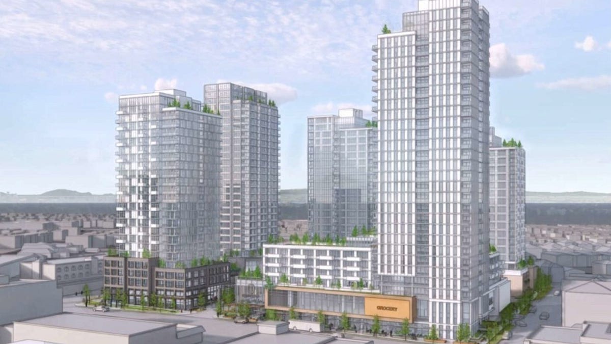 Wesgroup, Crombie REIT Unveil 5-Tower Collingwood Safeway Redevelopment